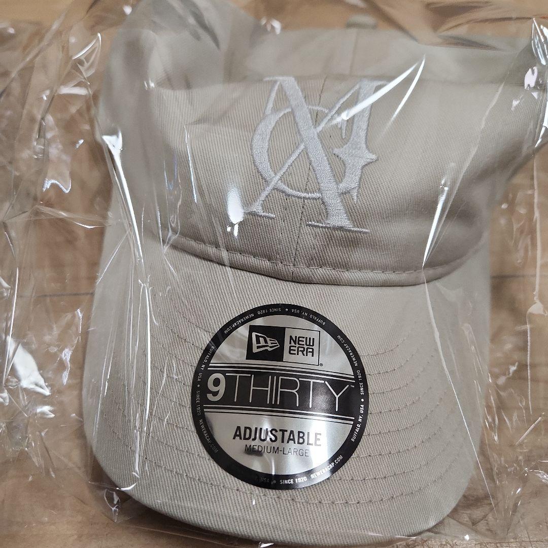 新品　ミセス　ニューエラ　スニダン　コラボ　ピンズ　ベージュ　ネイビー　キャップ