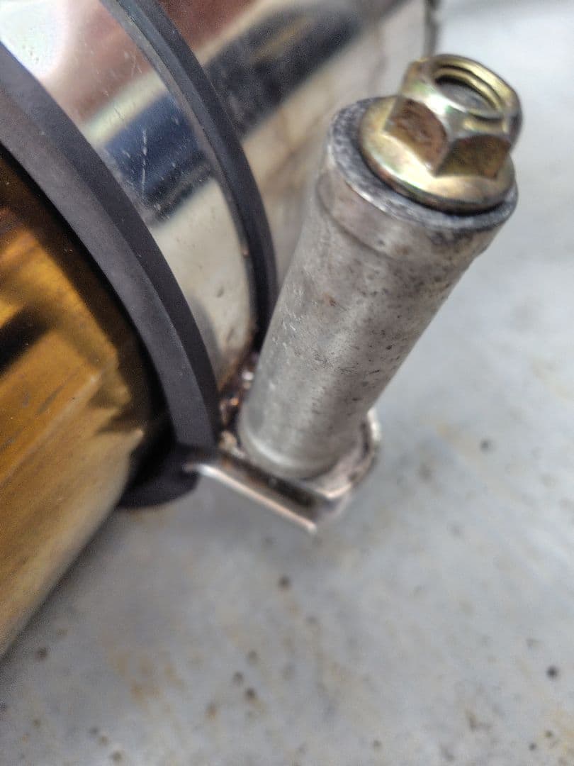 マジェスティ125用　社外マフラー　BEAMS