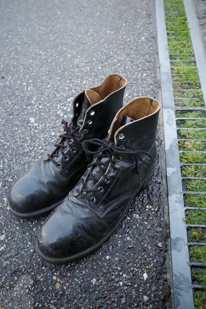 靴 Vintage military boots