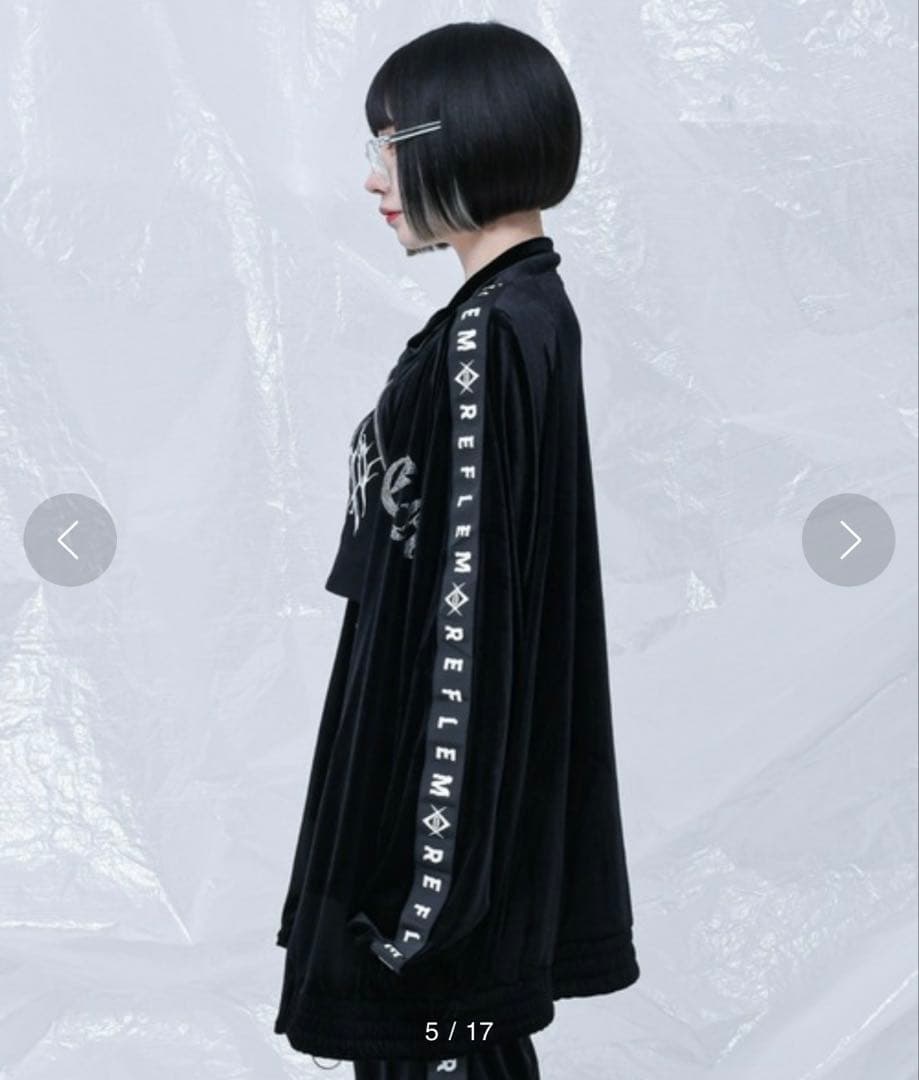 REFLEM ベロアパーカー