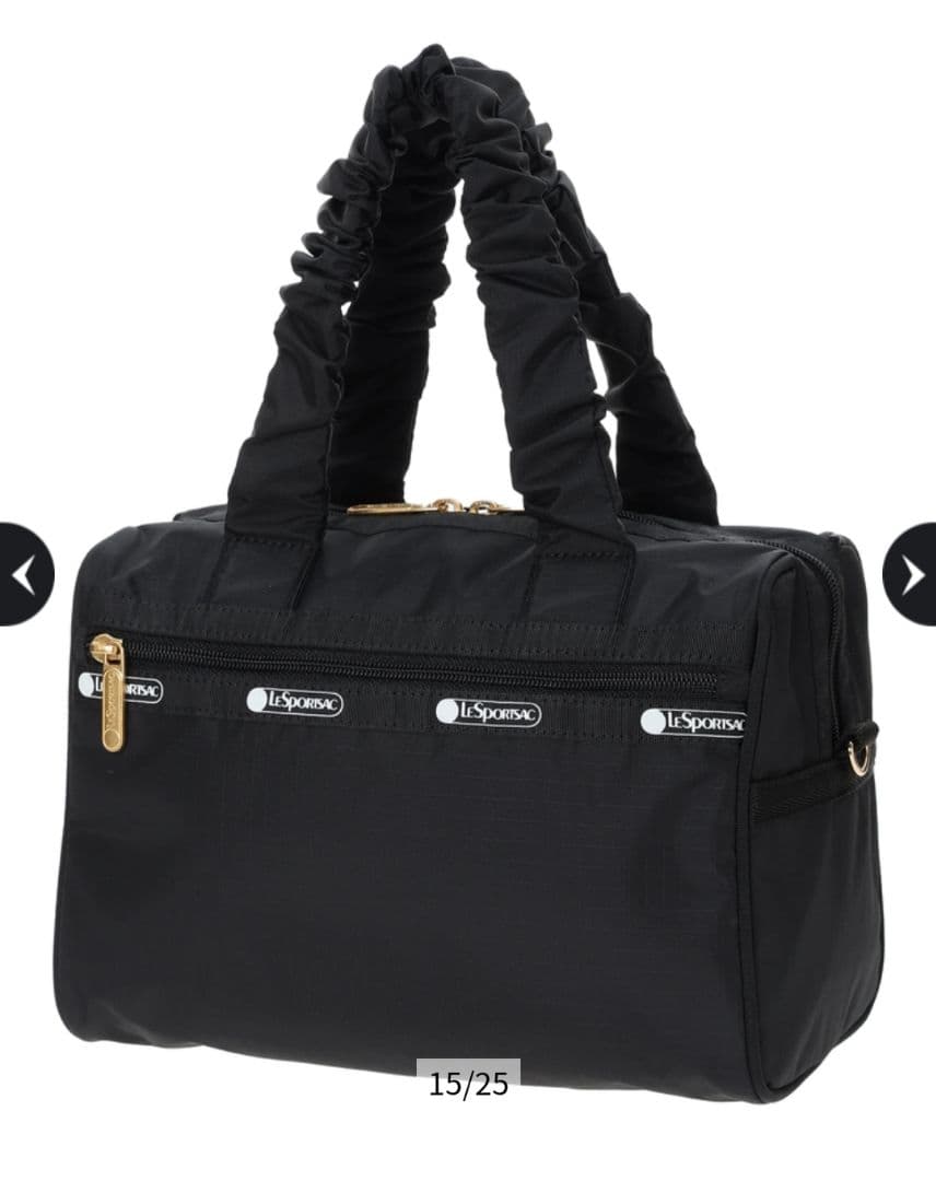 ☆アルページュストーリー☆レスポコラボ　バッグ　サッチェル　黒