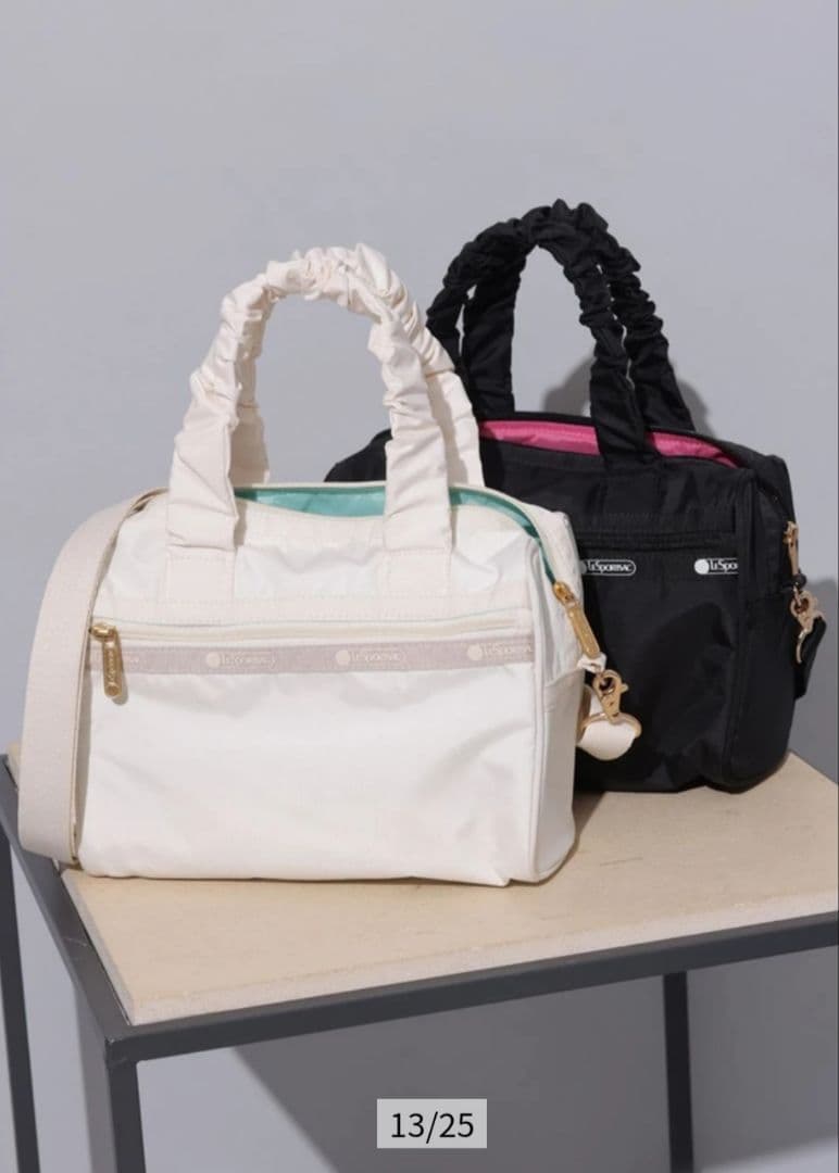 ☆アルページュストーリー☆レスポコラボ　バッグ　サッチェル　黒