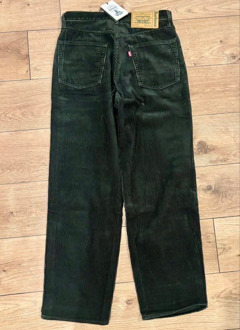 Barbour × Levi’s 578 コーデュロイトラウザー 32リーバイス