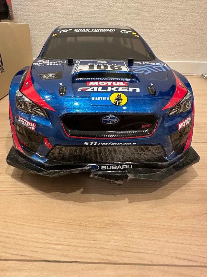 ラジコン　タミヤ　XB SUBARU WRX STI NBR 完成品
