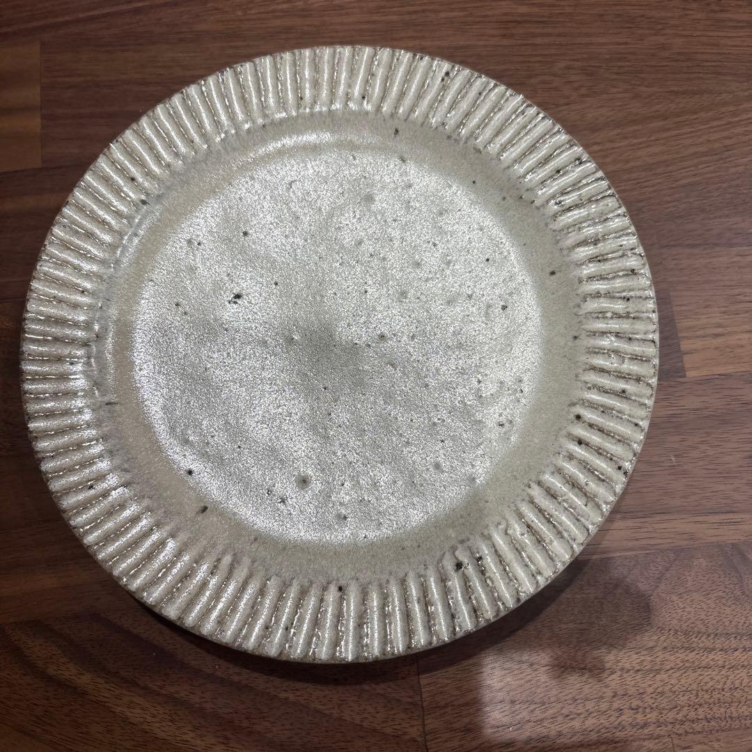 余宮隆　しのぎ６寸皿　新品未使用