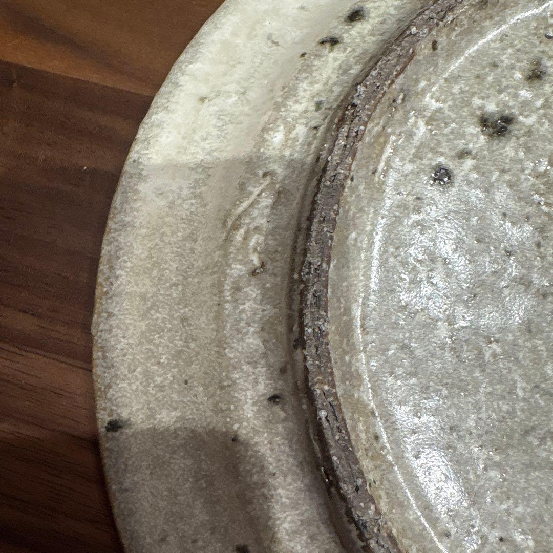 余宮隆　しのぎ６寸皿　新品未使用