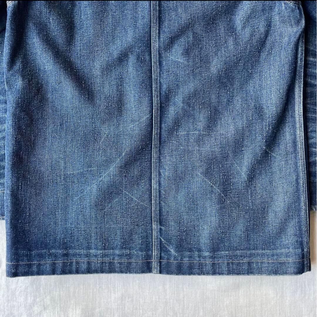 Polo by Ralph Lauren デニム カバーオール 裏地チェック M