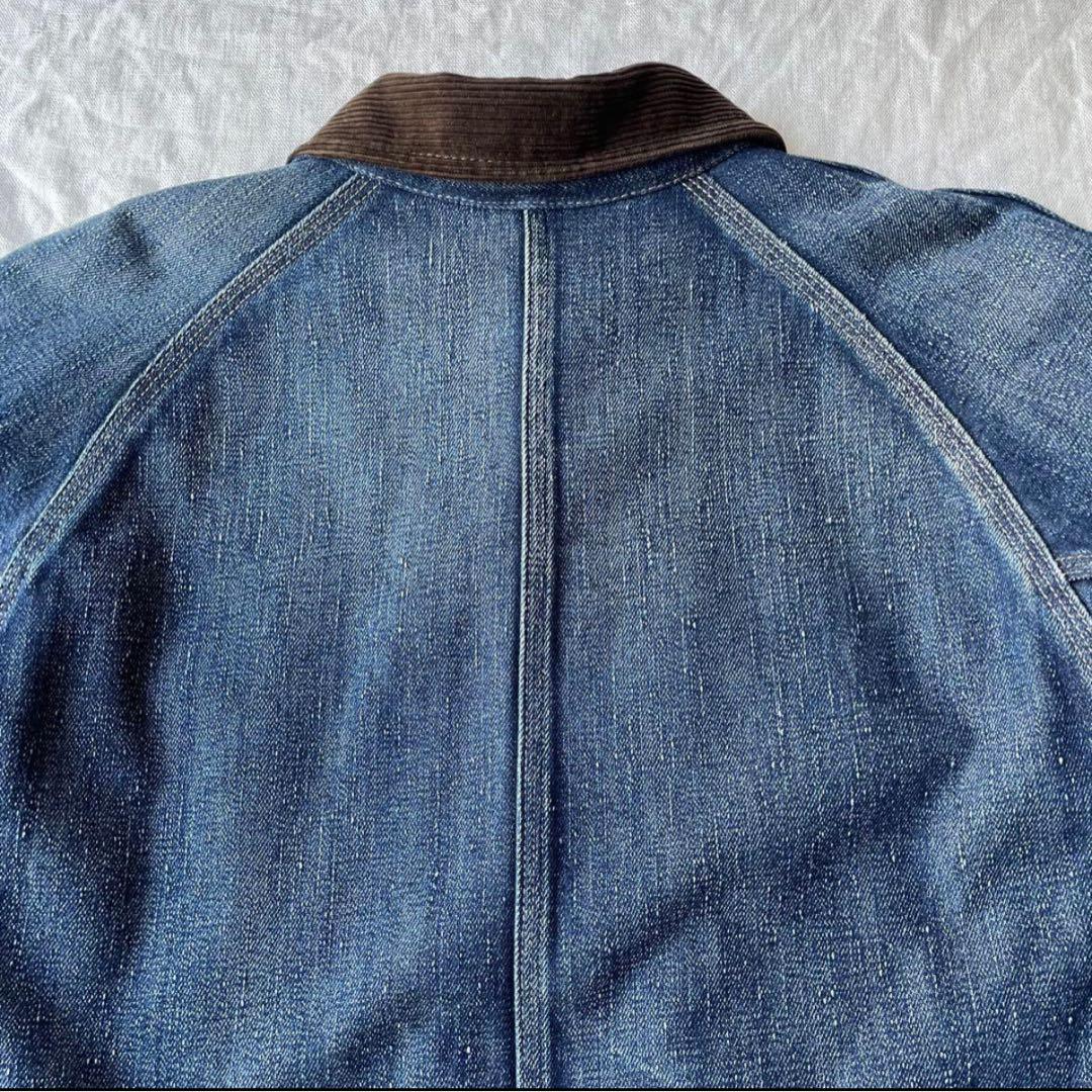 Polo by Ralph Lauren デニム カバーオール 裏地チェック M