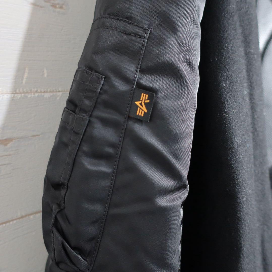 【レア】ALPHA NEW ERA ヤンキース MA-1 スタジャン XL 黒.