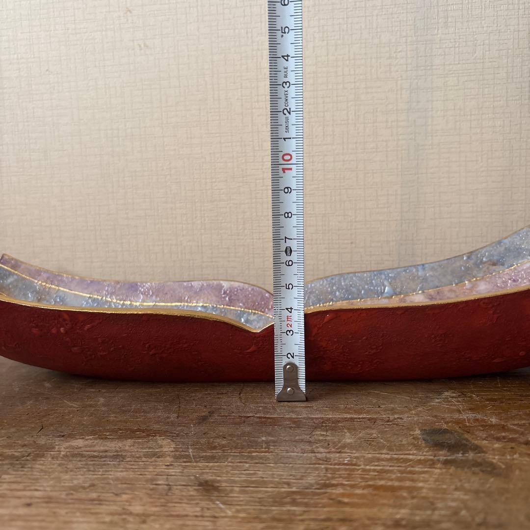 石川　九谷焼　吉田幸央　彩色金彩　板鉢　磁器製　器　工芸品