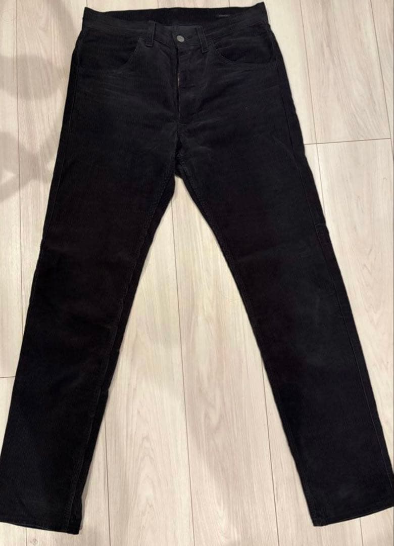 H*O様 COMOLI 21AW コーデュロイ5P パンツ ストーンネイビー