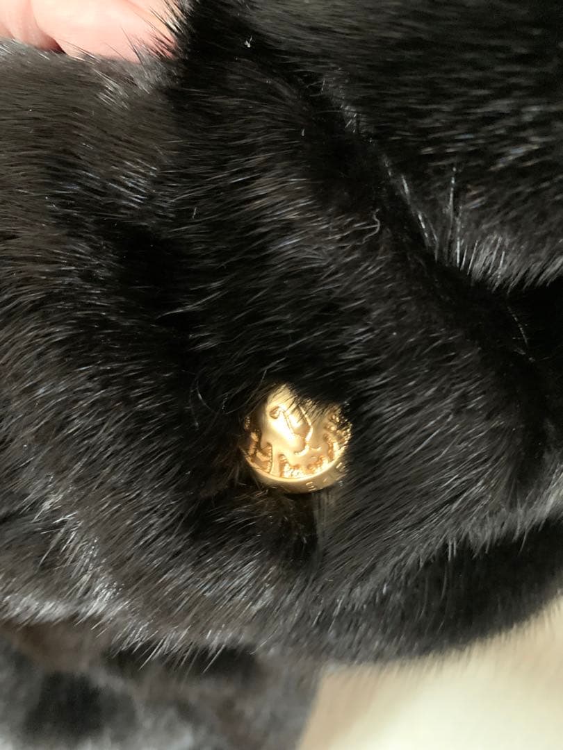 ANNE  ブラックファーコート