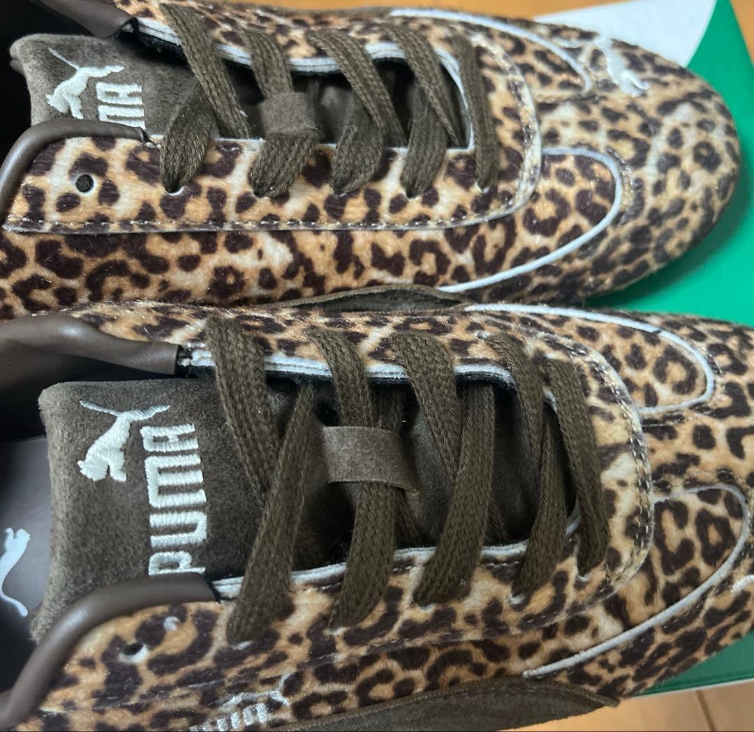 24.0cm PUMA SPEEDCAT WILD　レオパード柄　プーマ