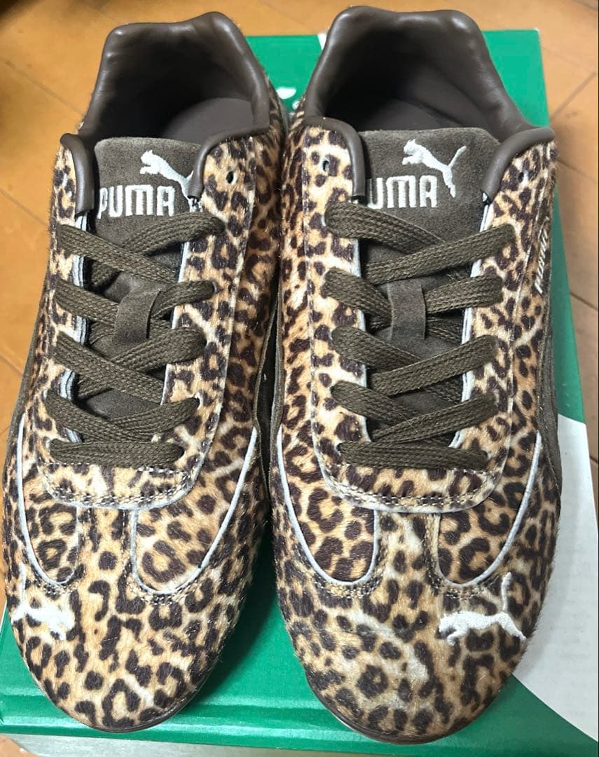 24.0cm PUMA SPEEDCAT WILD　レオパード柄　プーマ