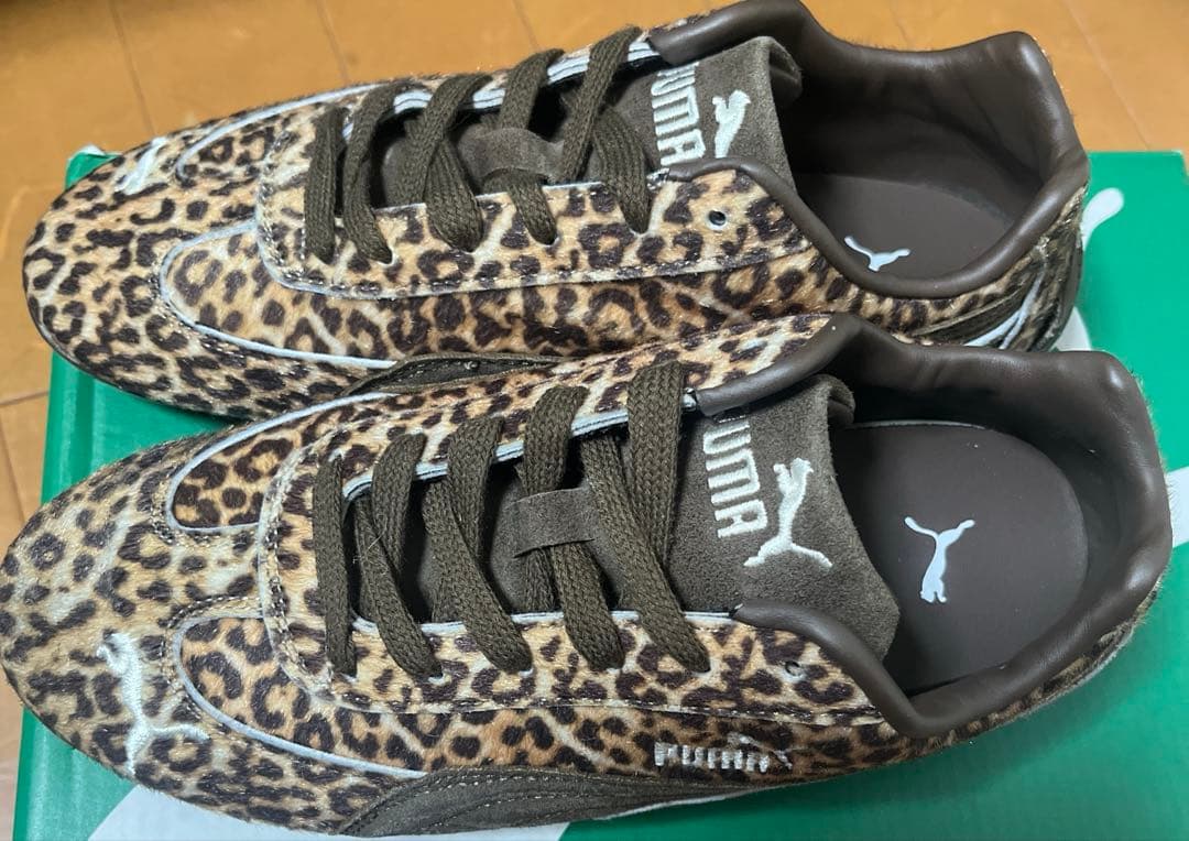 24.0cm PUMA SPEEDCAT WILD　レオパード柄　プーマ