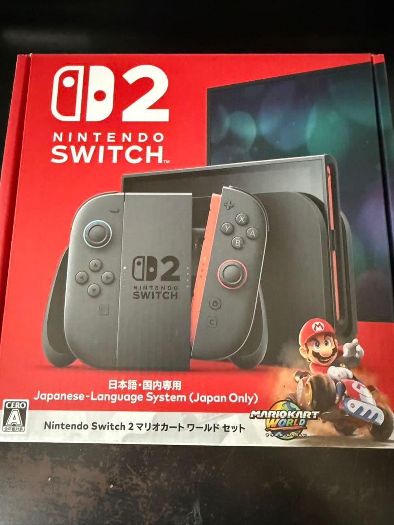 Nintendo Switch 2 日本語専用 マリオカートセット 新品未開封
