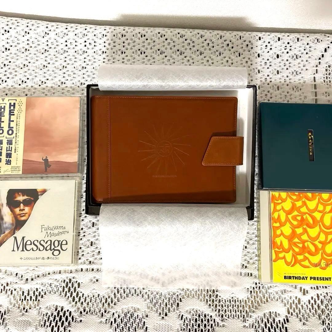 福山雅治M-collection CDバインダー(FC限定品)とCDのセット