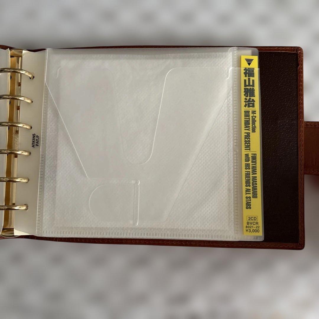 福山雅治M-collection CDバインダー(FC限定品)とCDのセット