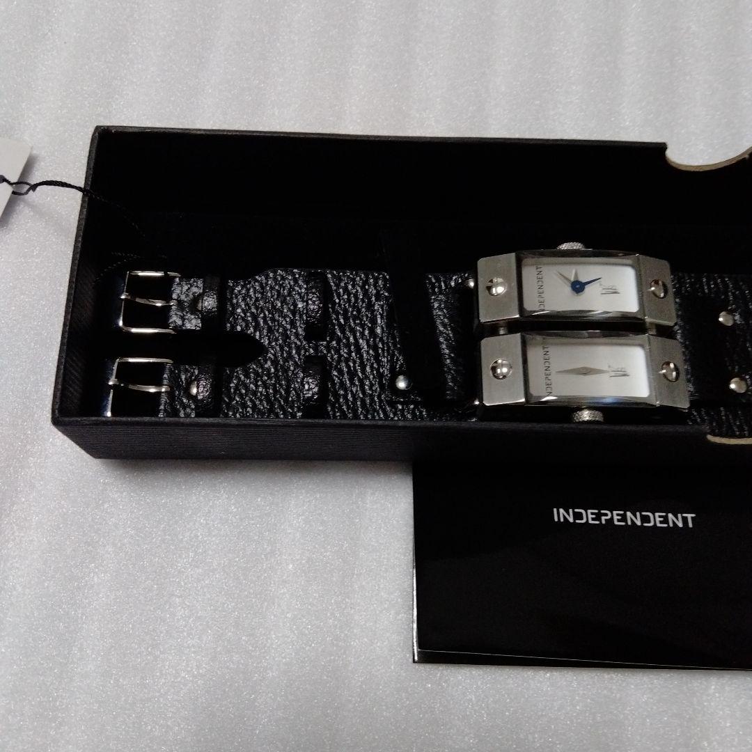 【未使用】インデペンデント×ジョンローレンスサリバン　デュアルタイム　限定腕時計