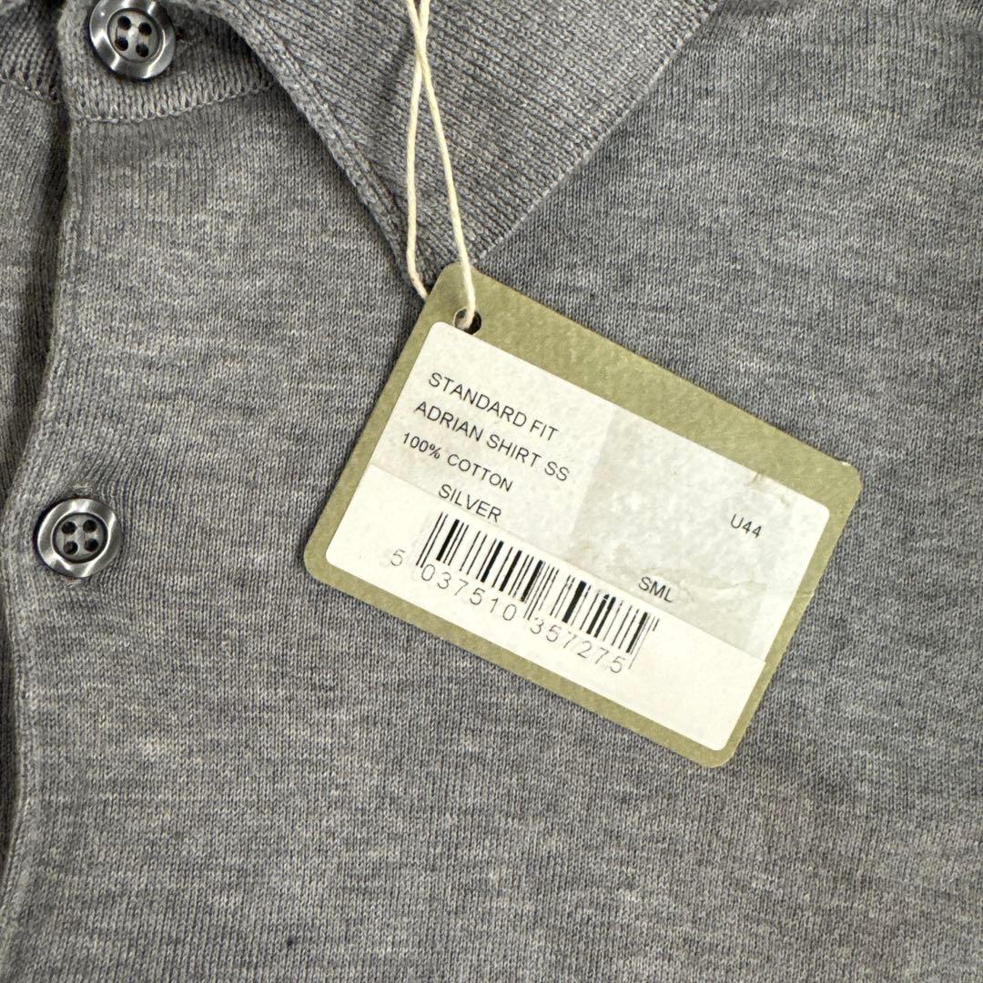 未使用JOHN SMEDLEY ADRIANポロシャツ シーアイランドコットンS