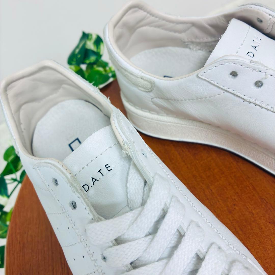【別注】❣️デイトD.A.T.E.×DES PRÉS BASE レザースニーカー