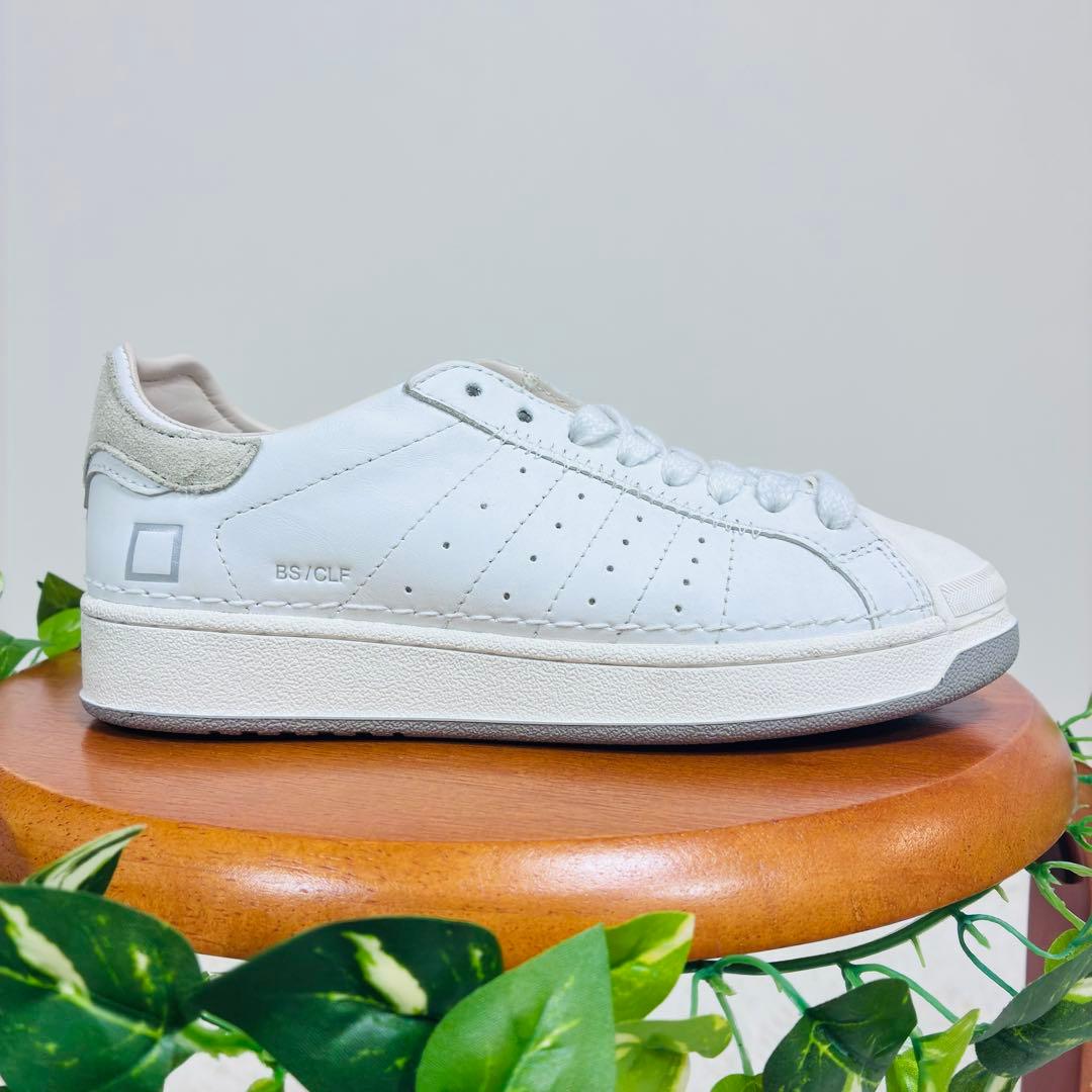 【別注】❣️デイトD.A.T.E.×DES PRÉS BASE レザースニーカー