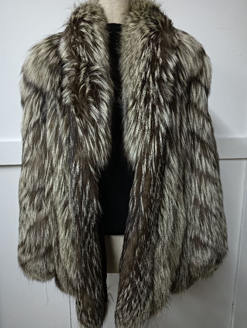 【26＊1068】◆最高級◆SAGA FOX サガフォックス◆毛皮コート 11号
