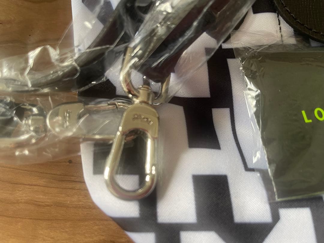 未使用品 LONGCHAMP ロゴプリント プリアージュ ショルダーバッグ