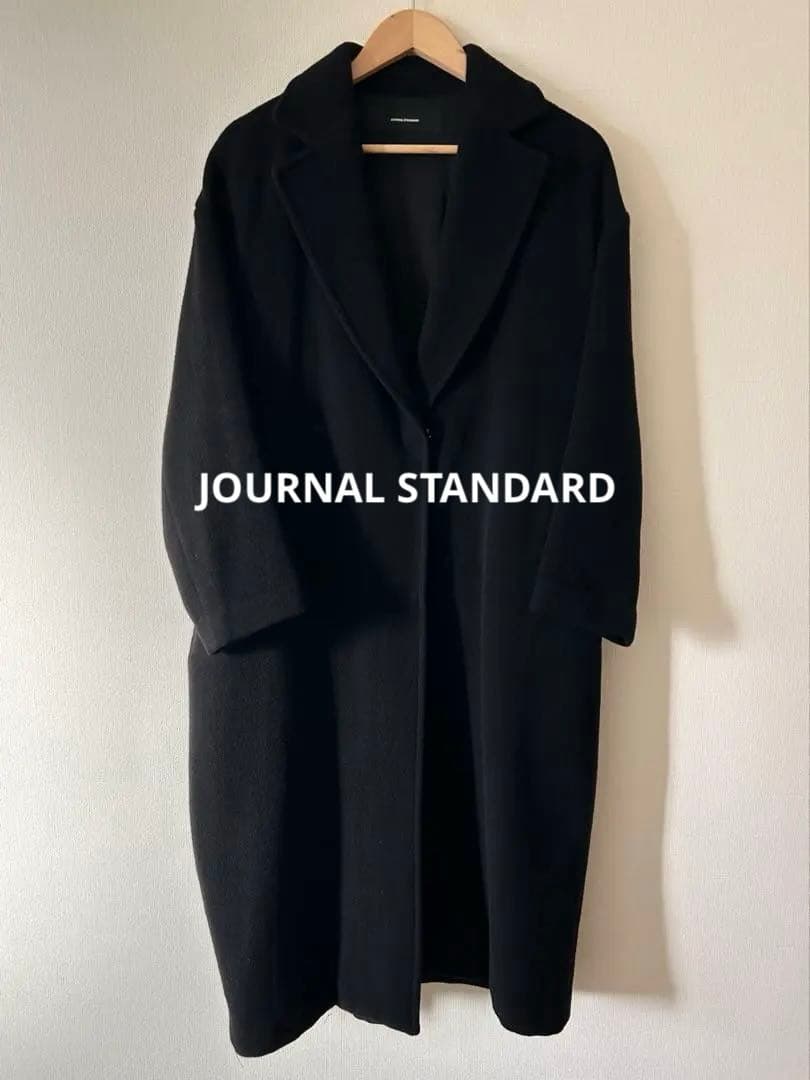 JOURNAL STANDARD ブラックロングコート