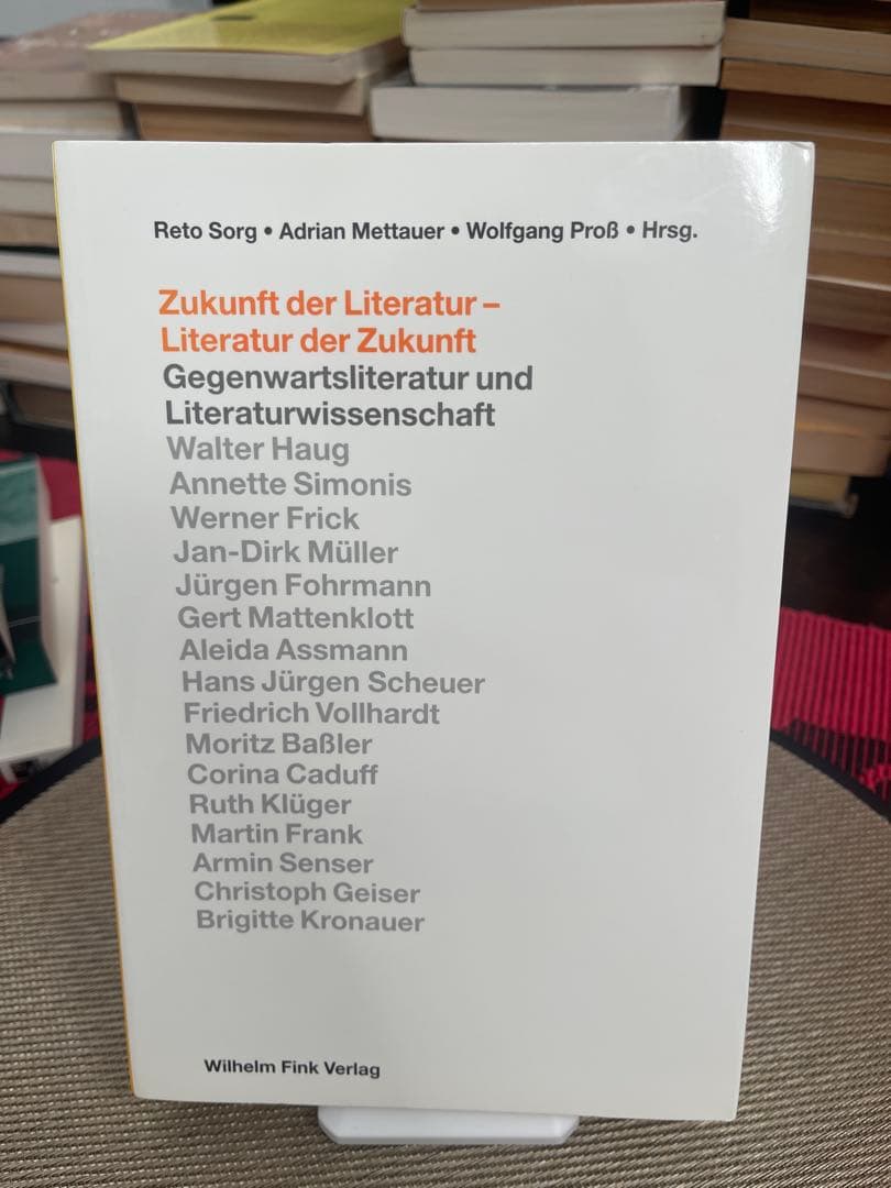 Zukunft der Literatur Literatur der…