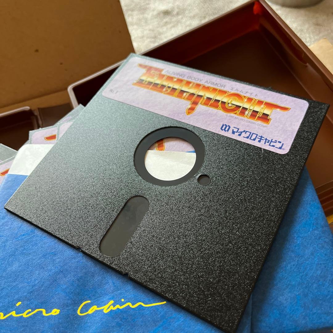 PC-9801VXシリーズ「エルムナイト」マイクロキャビン ELMKNIGHT