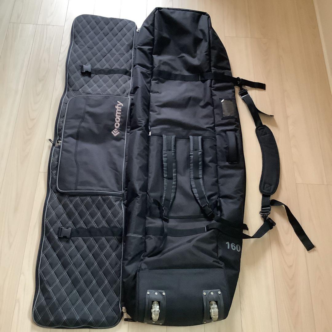 048 COMFY ウィーリー キャリースノーボードバッグキャスター160