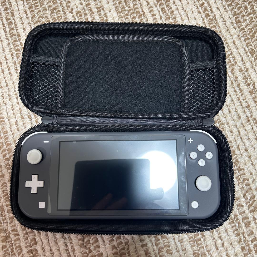 超美品！保証も付いてます！Nintendo Switch Lite グレー 本体