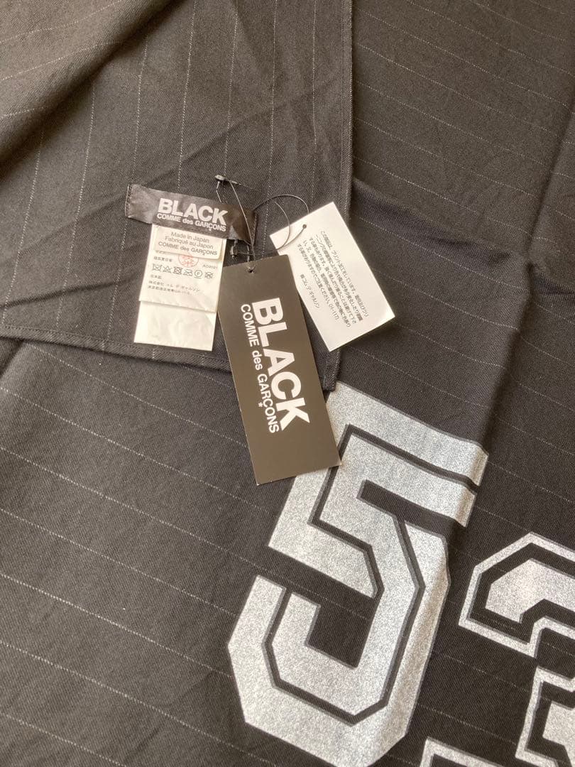 ブラックコムデギャルソン　ストールマフラー