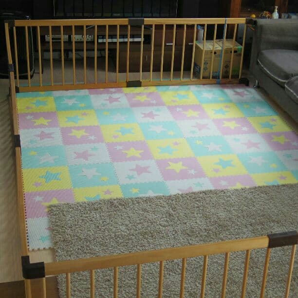 ファルスカ サークル ウッドプレイペン８枚！