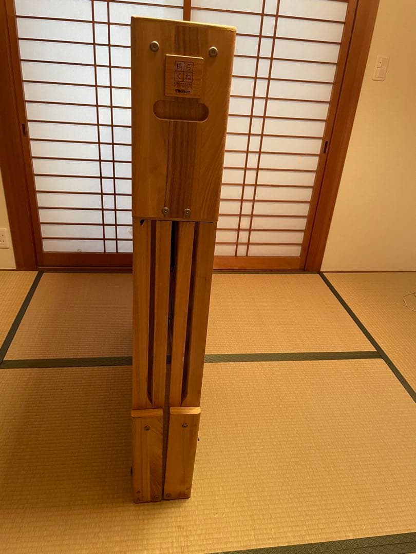 木製折りたたみベッドフレーム