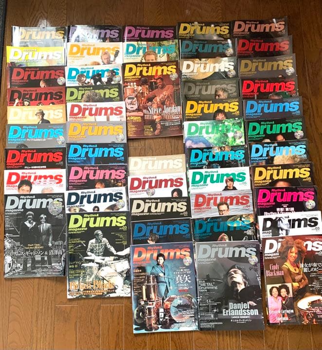 美品　レア　ドラムマガジン　49冊　CD15枚 2009-2014