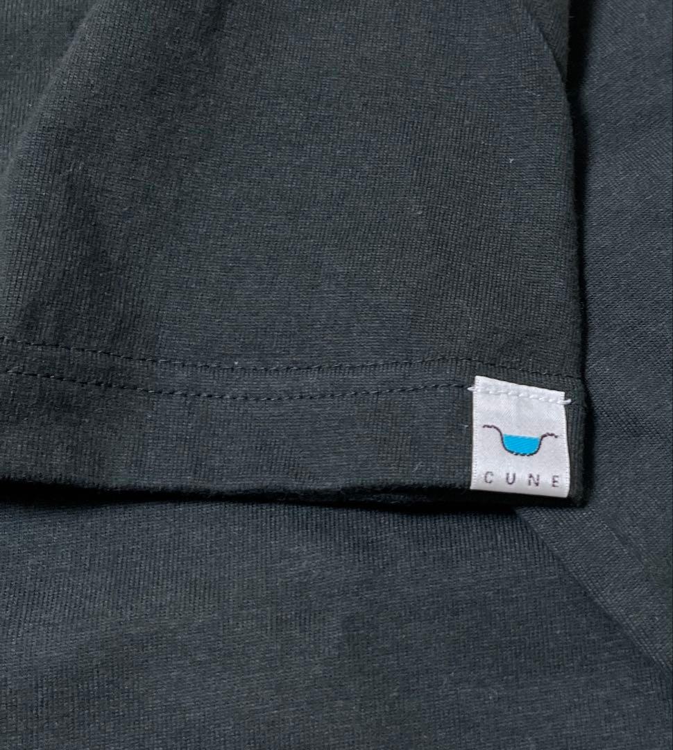 【新品未使用タグ付】CUNE　キューン　Tシャツ　金うさぎ　ブラックゴールド　S