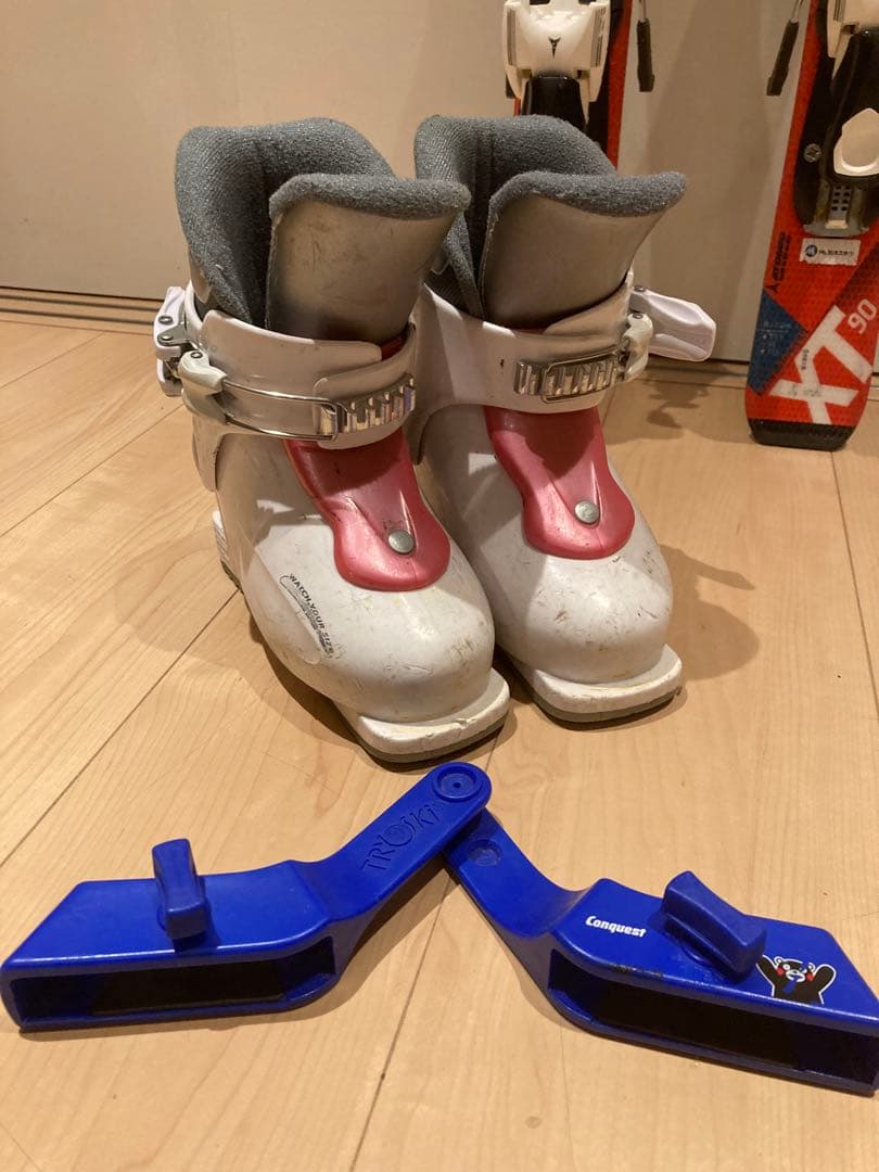 Atomic 90 スキー板 レッド　アトミック　キッズ　子供　おまけ付き