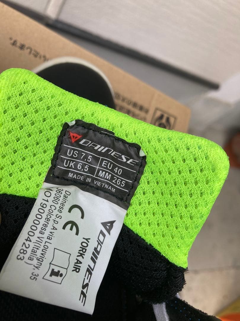 Dainese スニーカー MM26.5 UK7.5 EU40 YORK AIR