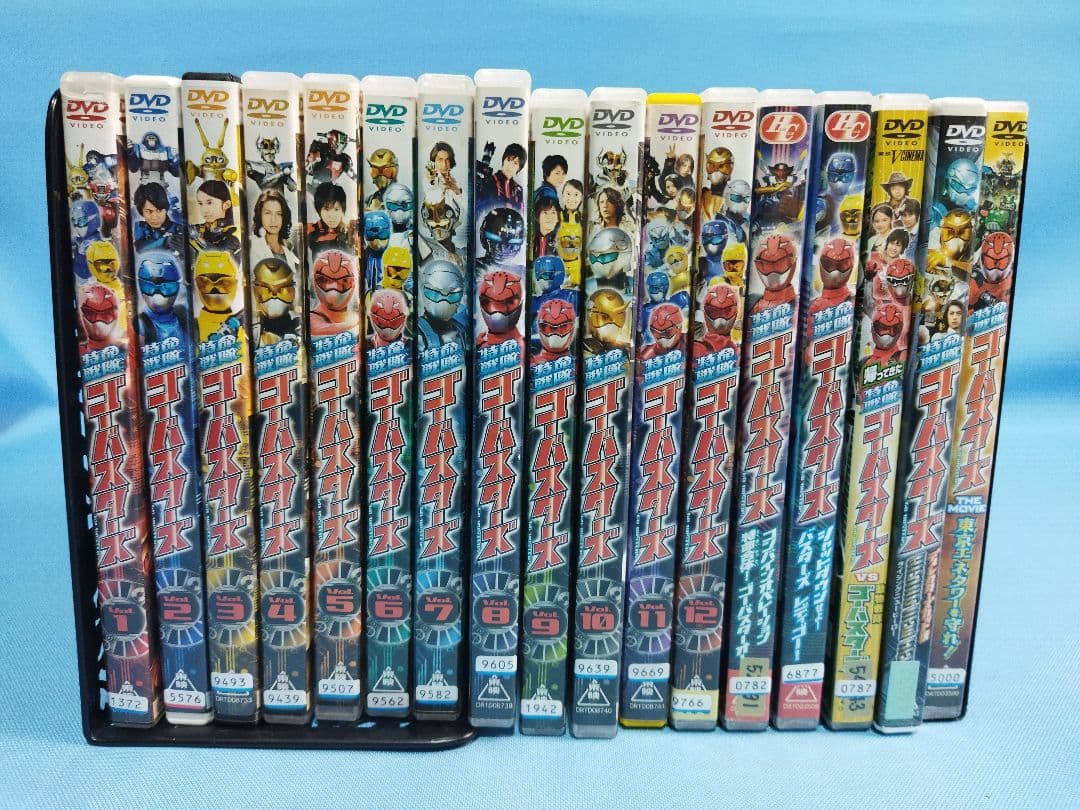 特命戦隊ゴーバスターズ　DVD 全12巻+関連5本　合計17本セット