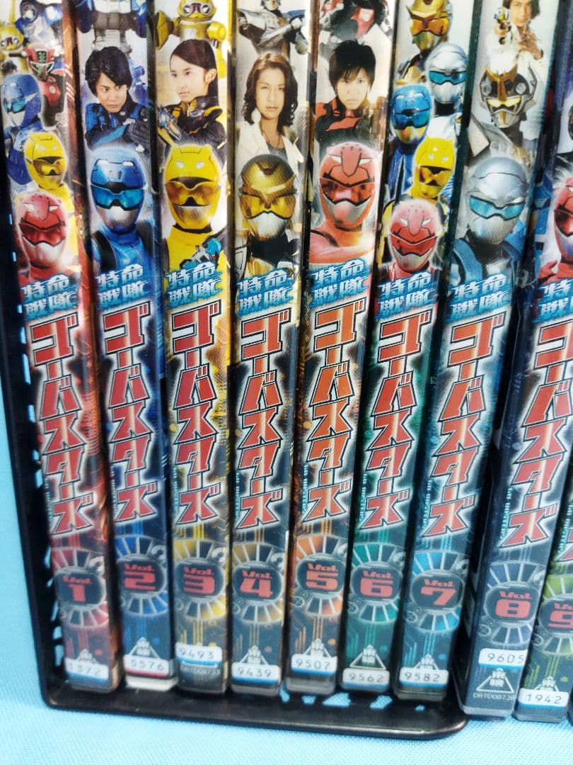 特命戦隊ゴーバスターズ　DVD 全12巻+関連5本　合計17本セット
