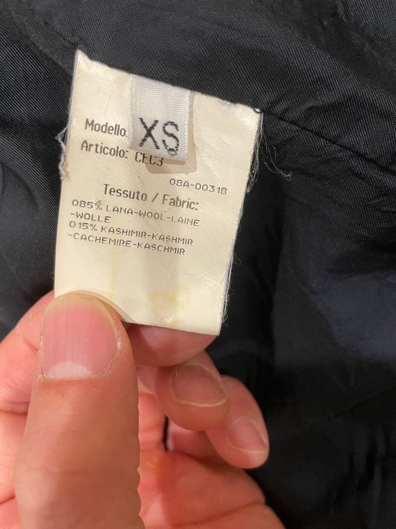 Adam kimmel カシミアカーディガン ノーカラージャケット アダムキメル