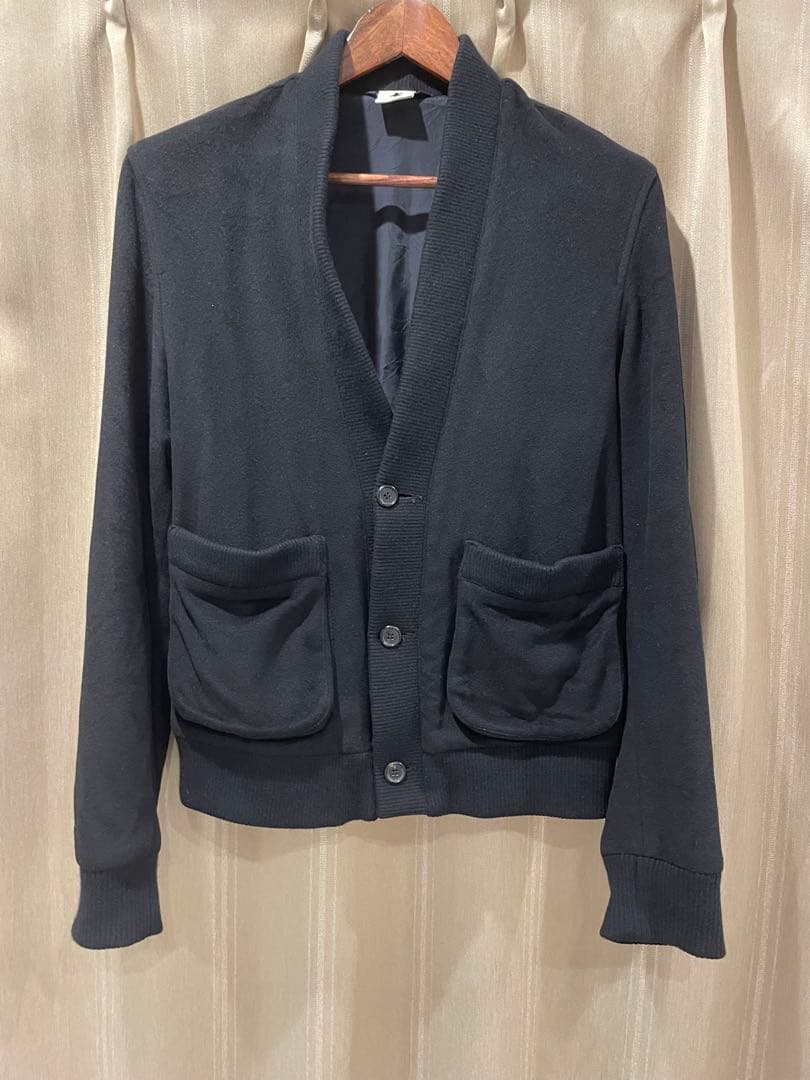 Adam kimmel カシミアカーディガン ノーカラージャケット アダムキメル