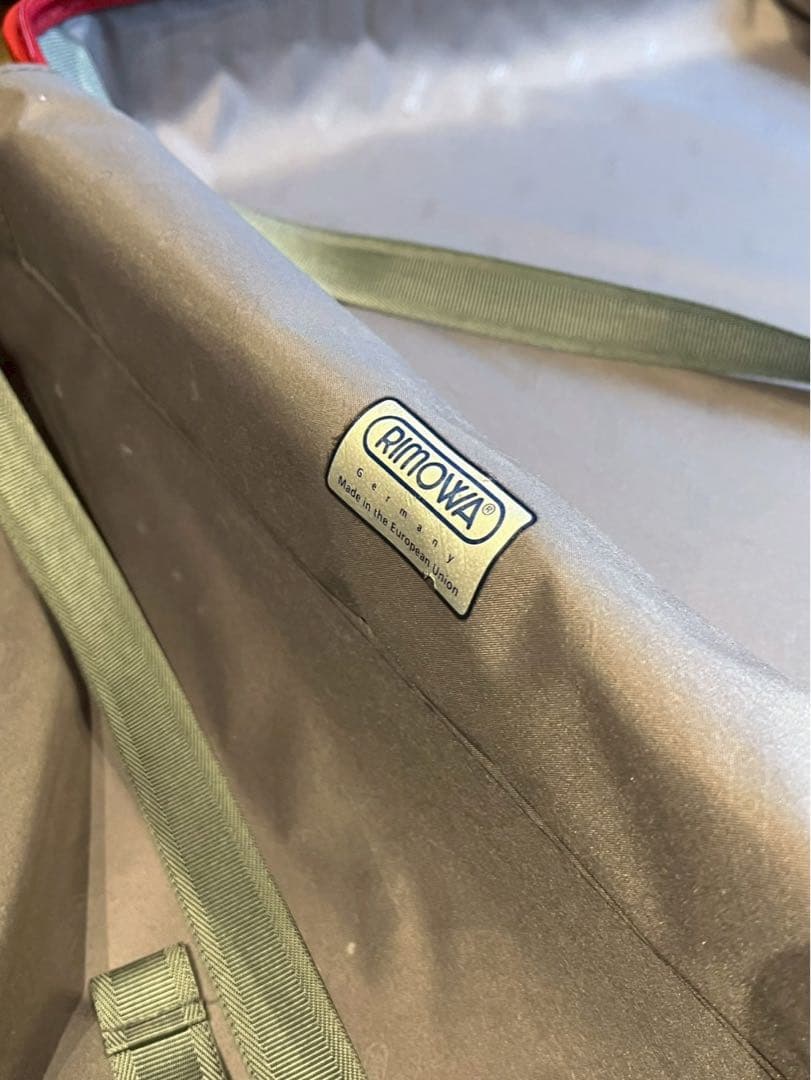 【極美品】リモワ　RIMOWA リモワ サルサ 2輪　レッド　63リットル