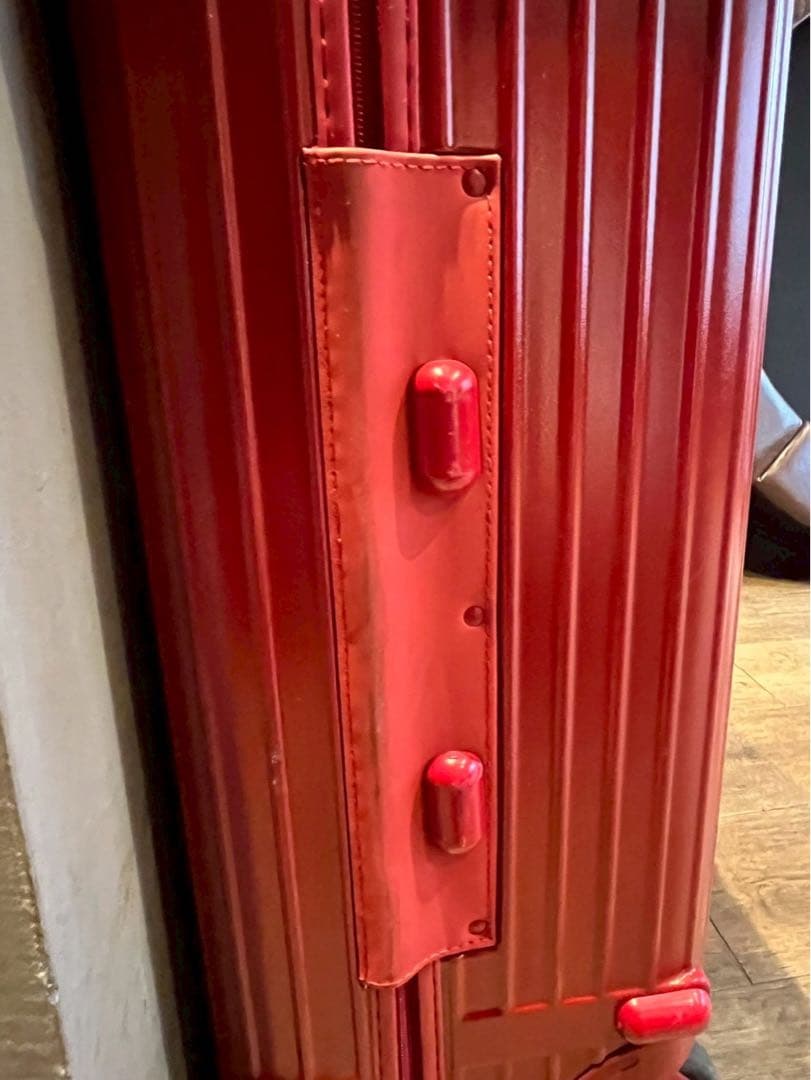 【極美品】リモワ　RIMOWA リモワ サルサ 2輪　レッド　63リットル