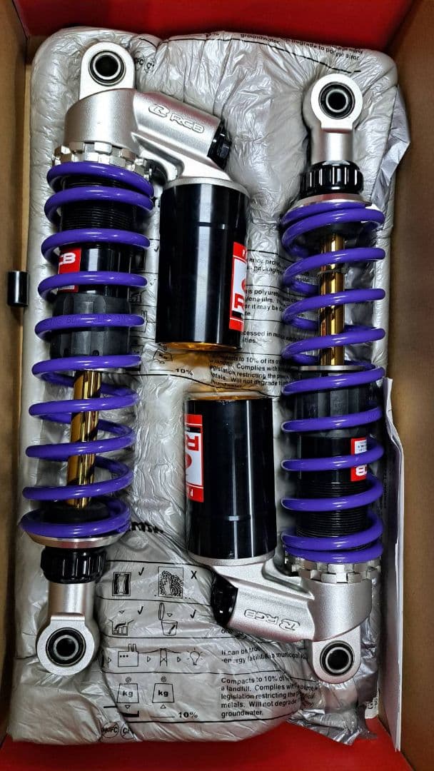 RCB R3-2 PLUS サスペンション、モンキー125スーパーカブYB125