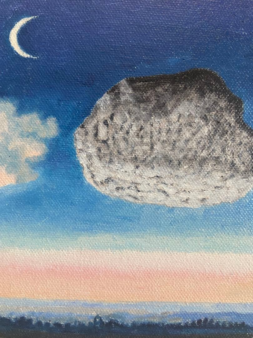 マグリット　肉筆手描きの油絵模写画　アルゴンヌの戦い