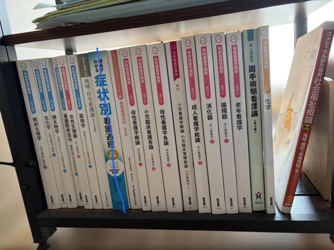 教科書、看護技術・基礎知識参考書セット