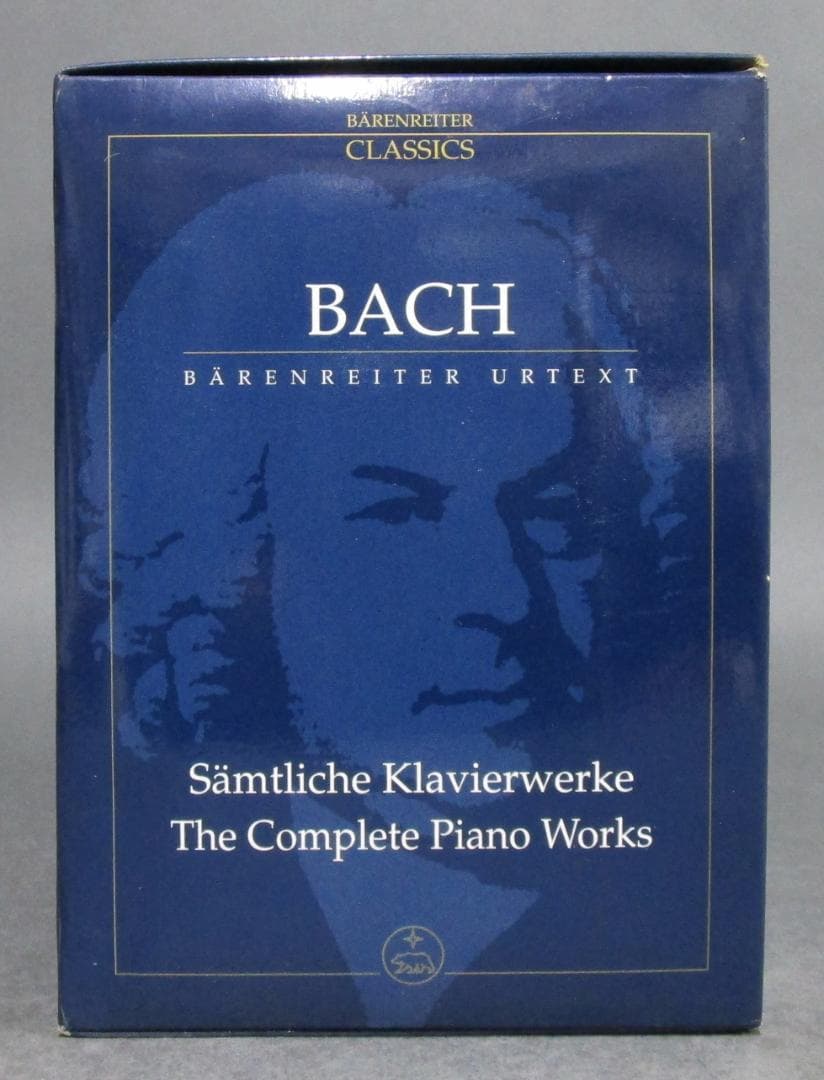 輸入楽譜本［バッハ BACH］ピアノ作品集 全4巻